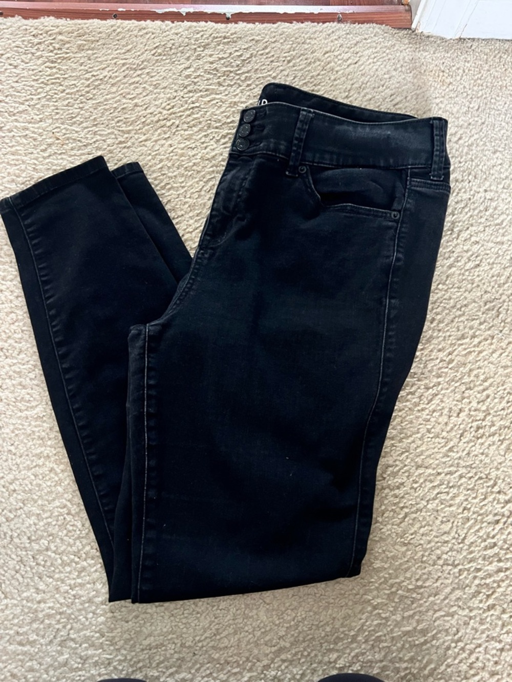 torrid Black Skinny High-Rise Jeans